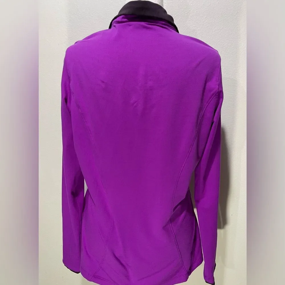 Nike Dri Fit performance sweater purple long sleeve women’s M